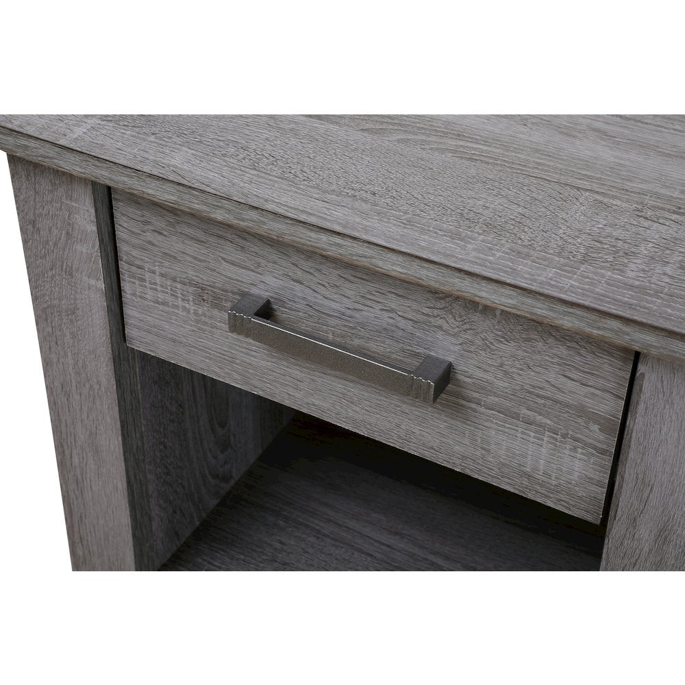 Glory Furniture Lennox Nightstand in Gray Color