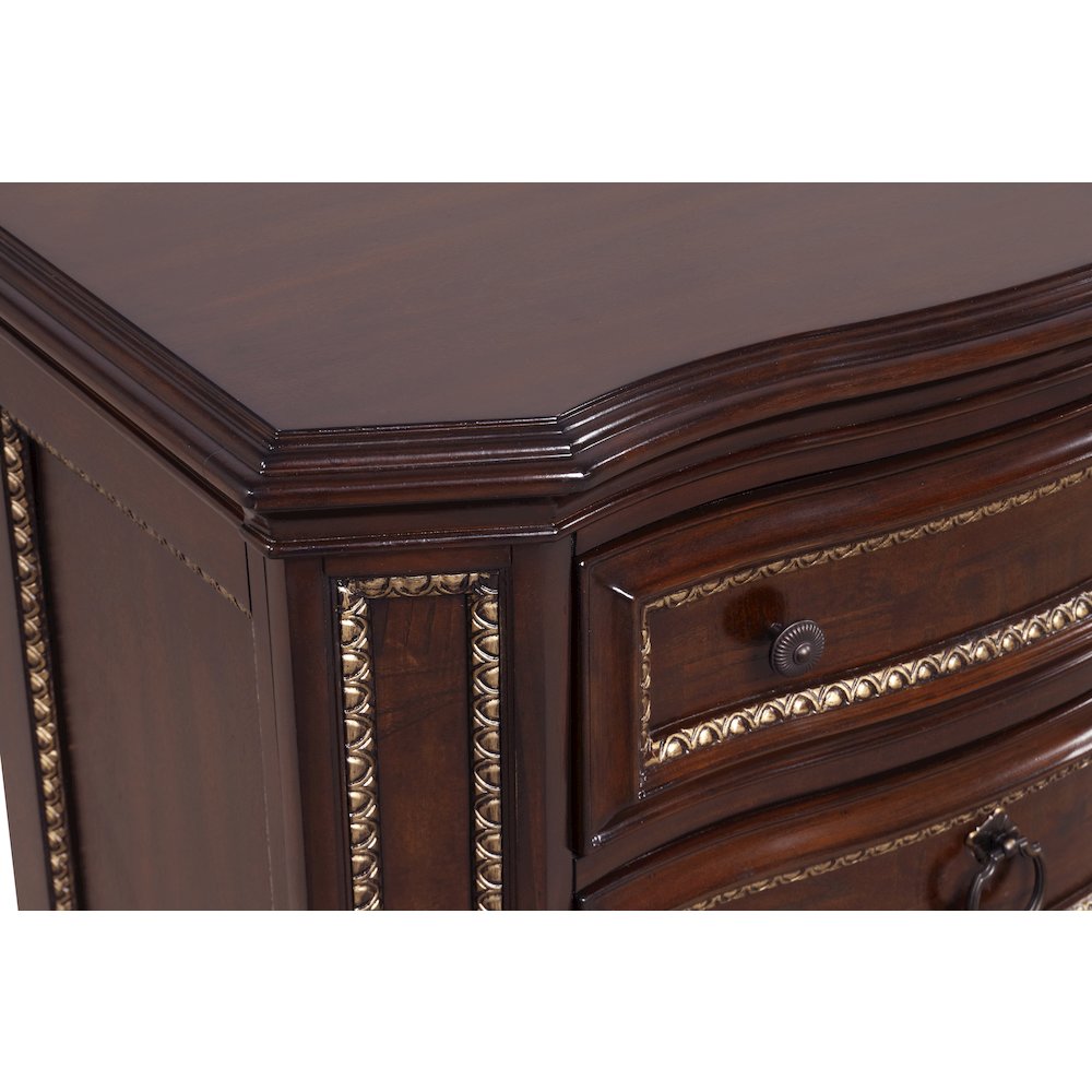 Glory Furniture Paris Dresser in Classic Cherry Color