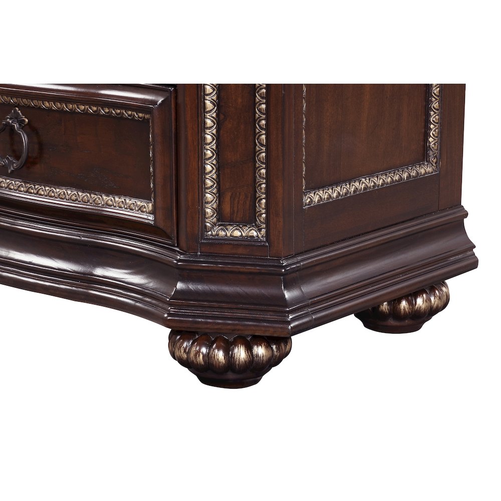 Glory Furniture Paris Dresser in Classic Cherry Color