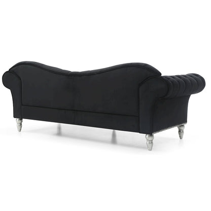 Glory Furniture Wilshire Sofa in Black Color