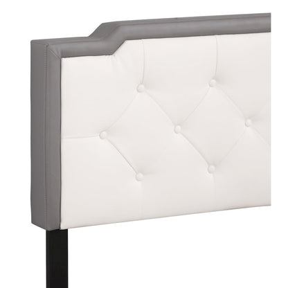 Glory Furniture Deb Twin Bed in Light Grey Color