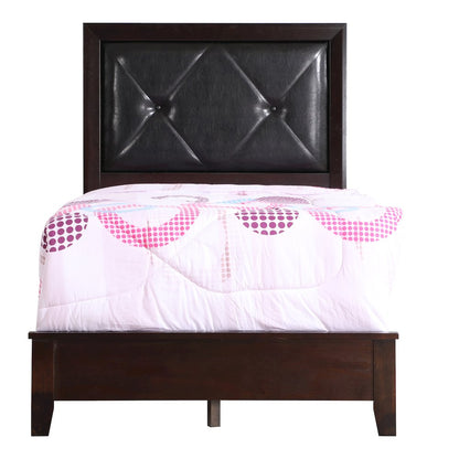 Glory Furniture Primo Twin Bed in Espresso Color