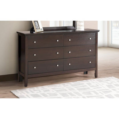 Glory Furniture Primo Dresser in Espresso Color