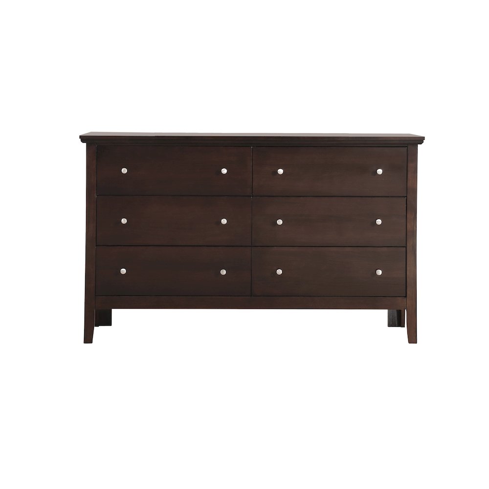 Glory Furniture Primo Dresser in Espresso Color