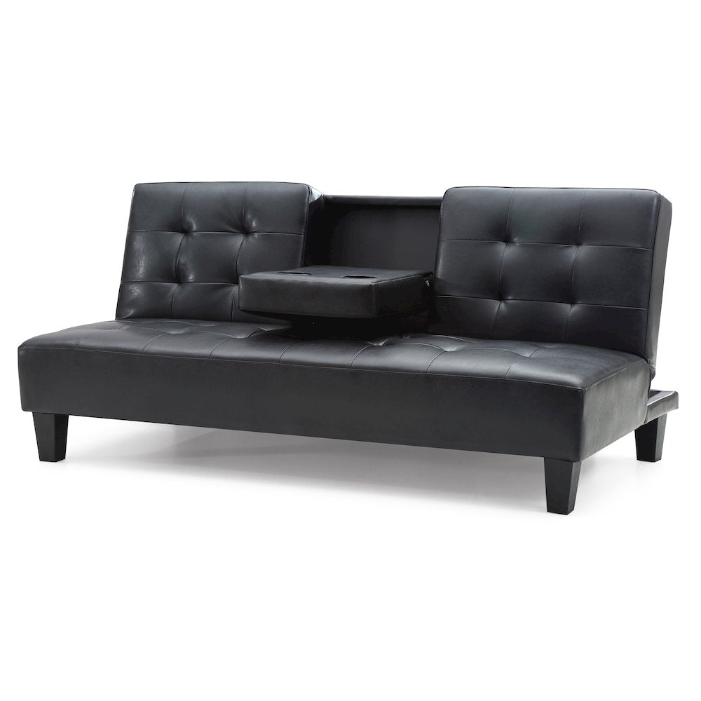 Glory Furniture Richie Sofa Bed in Black Color