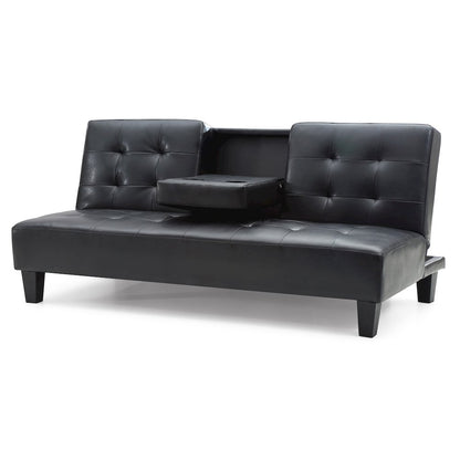 Glory Furniture Richie Sofa Bed in Black Color