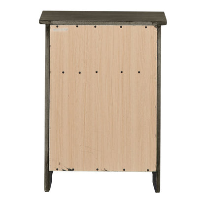 Glory Furniture Izzy Nightstand in Gray Color