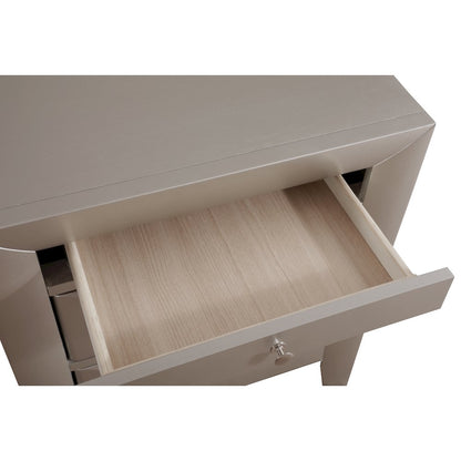 Glory Furniture Marilla Nightstand in Champagne Color