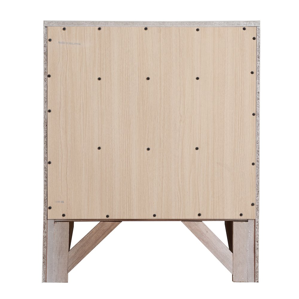 Glory Furniture Marilla Nightstand in Champagne Color