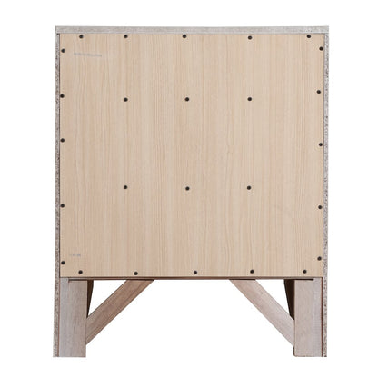 Glory Furniture Marilla Nightstand in Champagne Color
