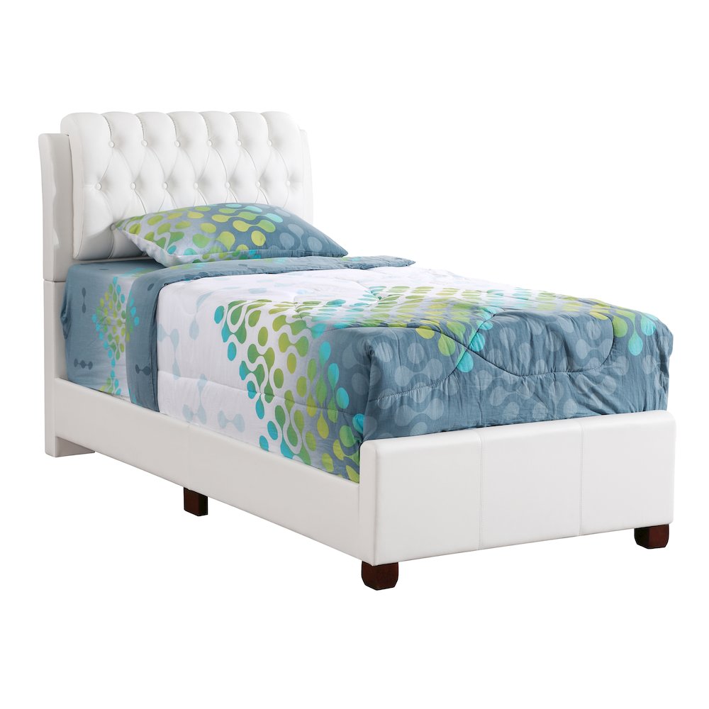 Glory Furniture Marilla   Twin Bed, White