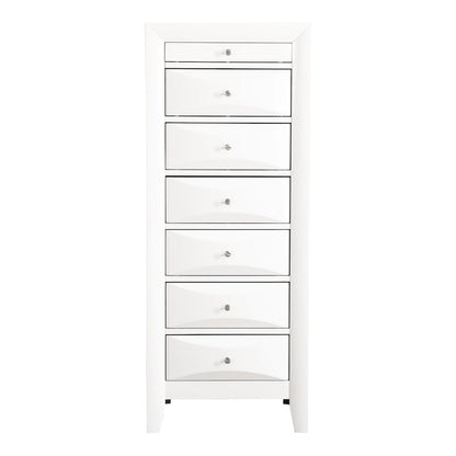 Glory Furniture Marilla Lingerie Chest in White Color