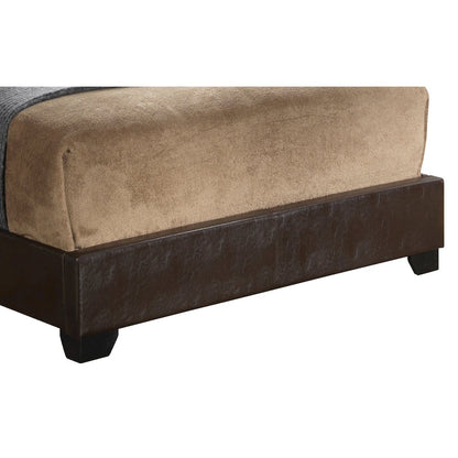 Glory Furniture Aaron Queen Bed in Cappuccino Color