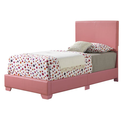 Glory Furniture Aaron Twin Bed in Pink Color