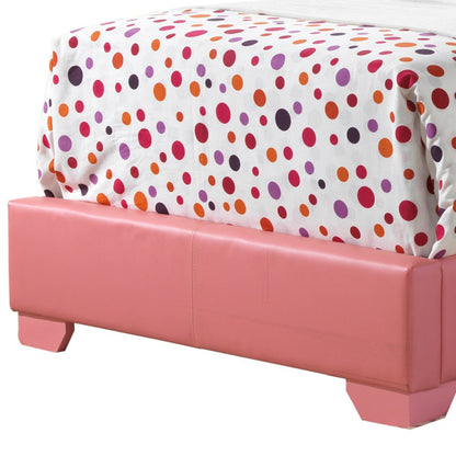 Glory Furniture Aaron Twin Bed in Pink Color