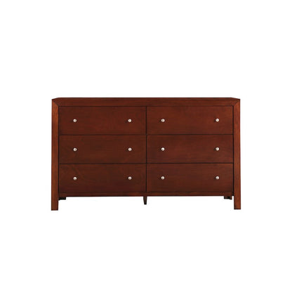 Glory Furniture Burlington Dresser in Cherry Color