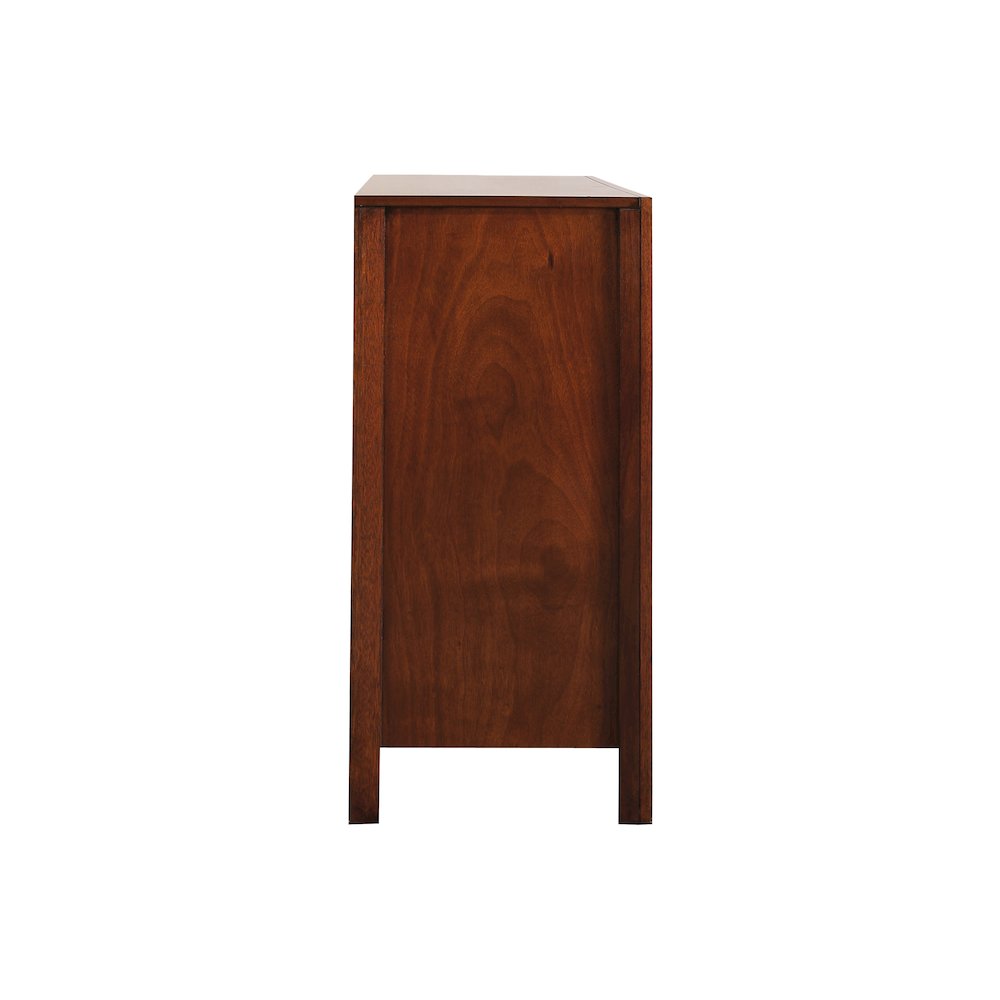 Glory Furniture Burlington Dresser in Cherry Color