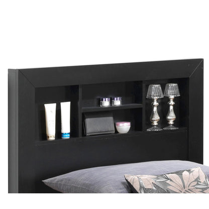 Glory Furniture Burlington Twin Bed in Black Color