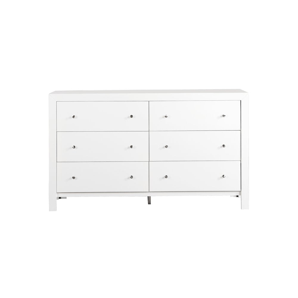Glory Furniture Burlington Dresser in White Color