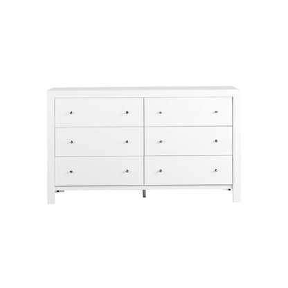 Glory Furniture Burlington Dresser in White Color