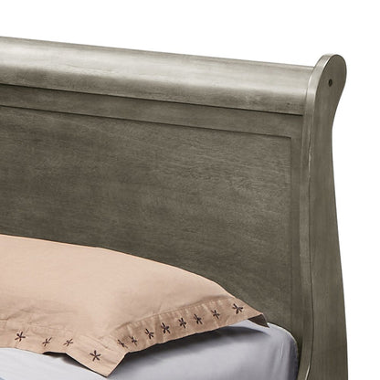 Glory Furniture Louis Phillipe Queen Bed in Gray Color