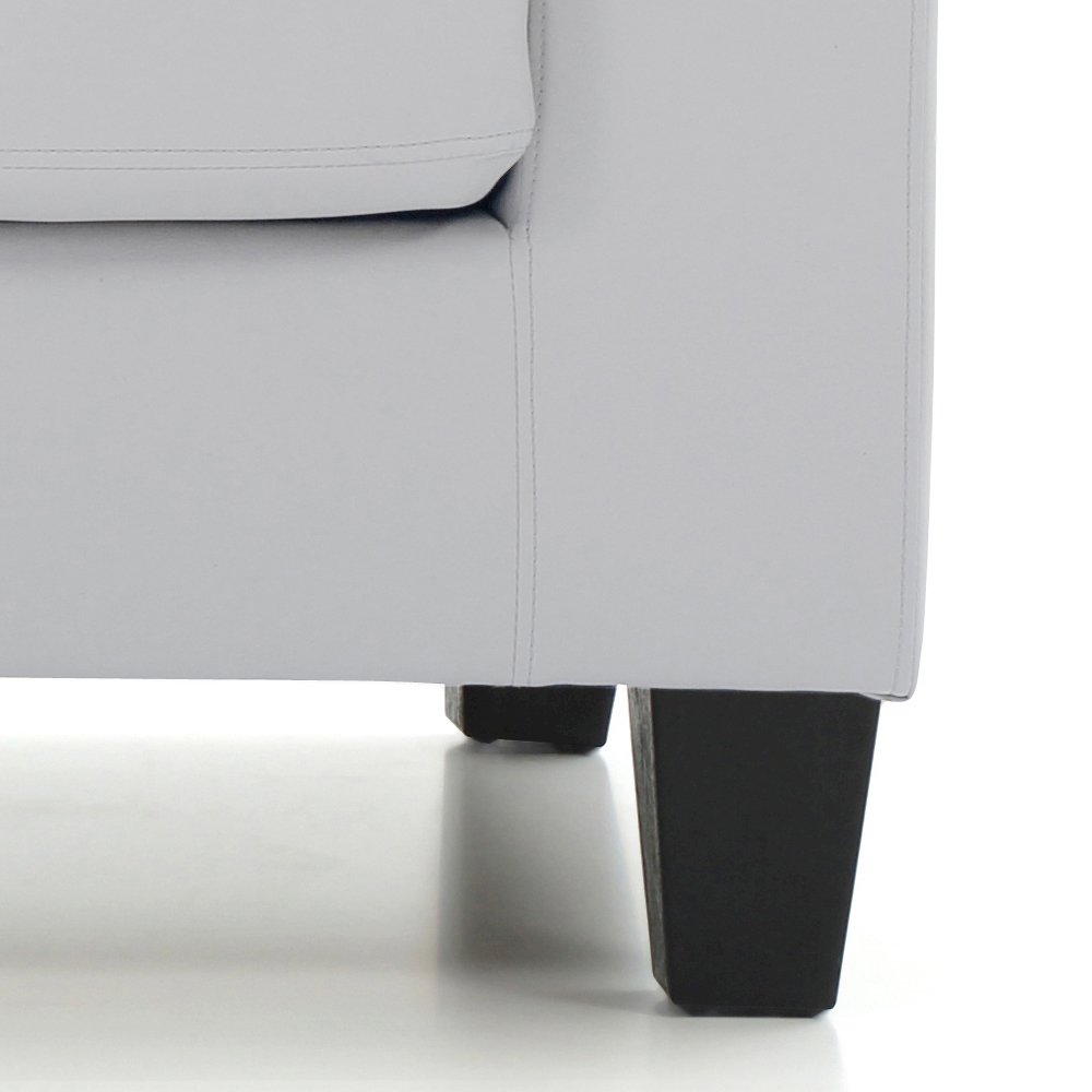 Glory Furniture Newbury Loveseat in White Color