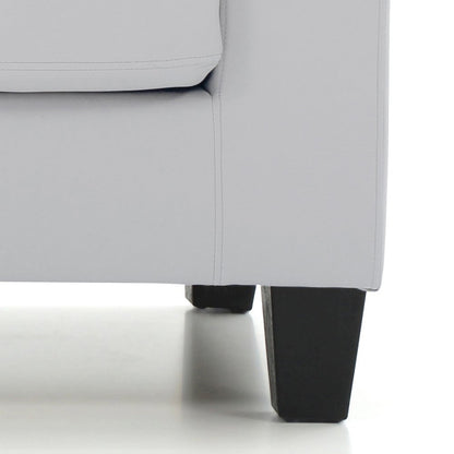 Glory Furniture Newbury Loveseat in White Color