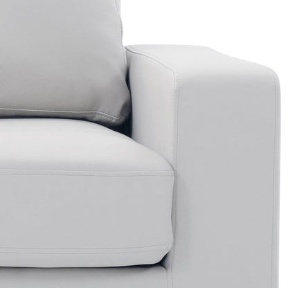 Glory Furniture Newbury Loveseat in White Color