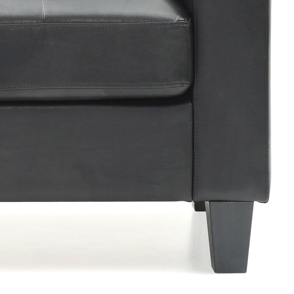 Glory Furniture Newbury Accent Chair in Black Color