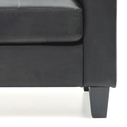 Glory Furniture Newbury Accent Chair in Black Color