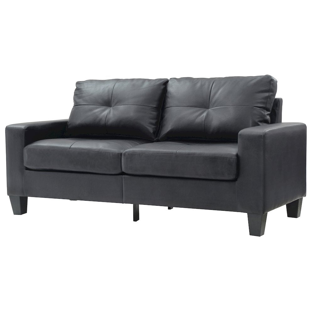 Glory Furniture Newbury Sofa in Black Color