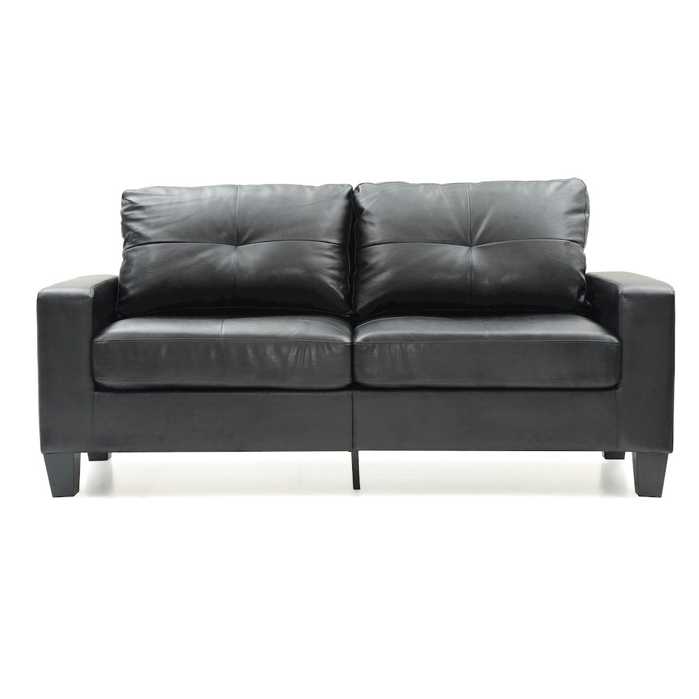 Glory Furniture Newbury Sofa in Black Color