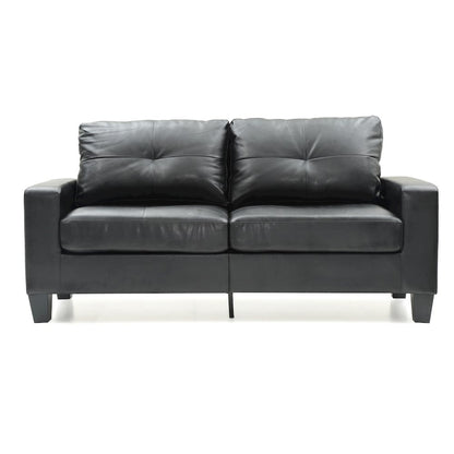 Glory Furniture Newbury Sofa in Black Color