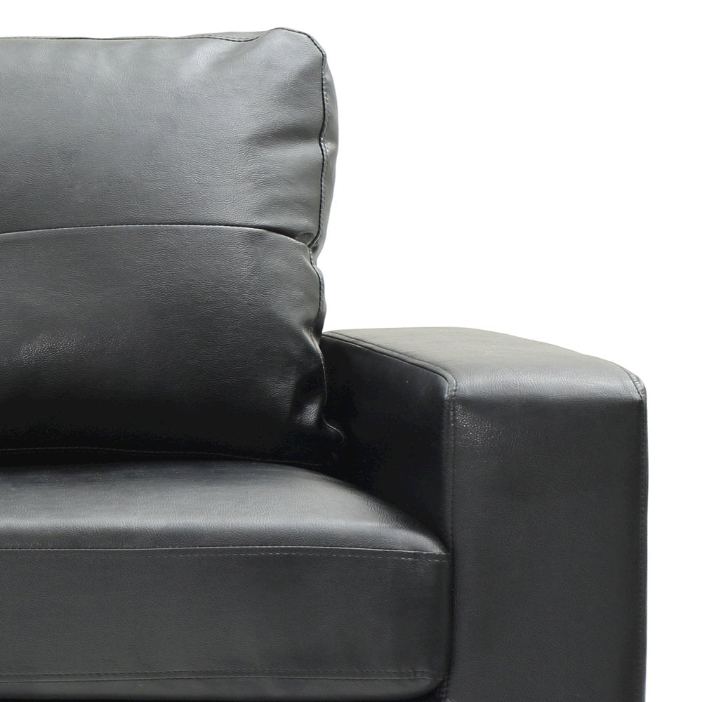 Glory Furniture Newbury Sofa in Black Color