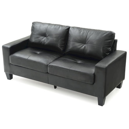 Glory Furniture Newbury Sofa in Black Color
