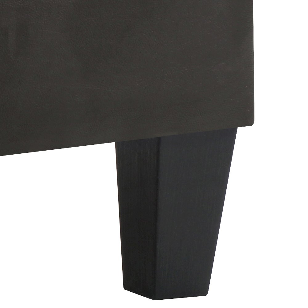 Glory Furniture Newbury Ottoman in Black Color