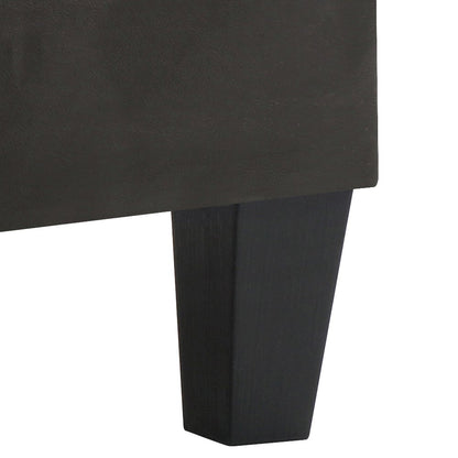 Glory Furniture Newbury Ottoman in Black Color