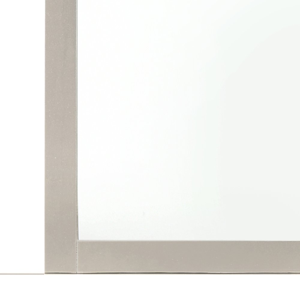 Glory Furniture Hammond Mirror in Champagne Color