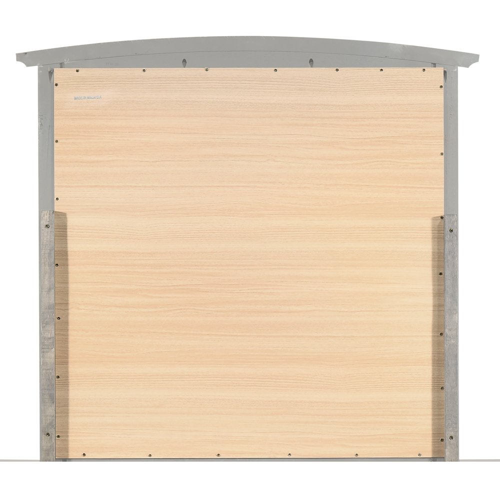 Glory Furniture Hammond Mirror in Champagne Color