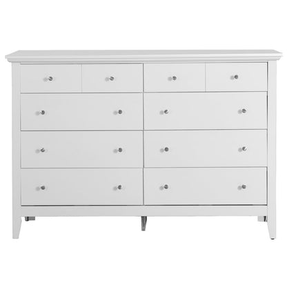 Glory Furniture Hammond Dresser in White Color