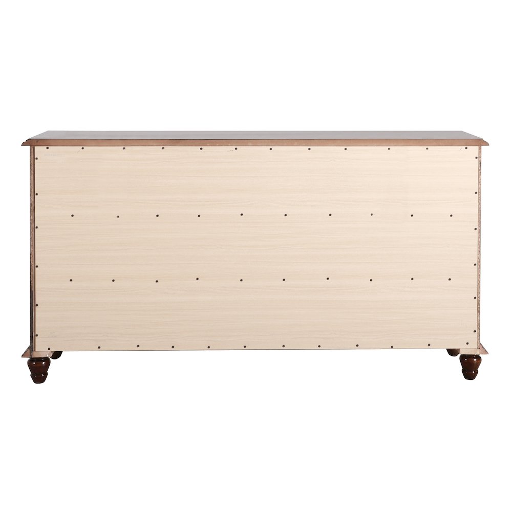 Glory Furniture Summit Dresser in Cappuccino Color