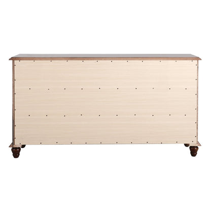Glory Furniture Summit Dresser in Cappuccino Color