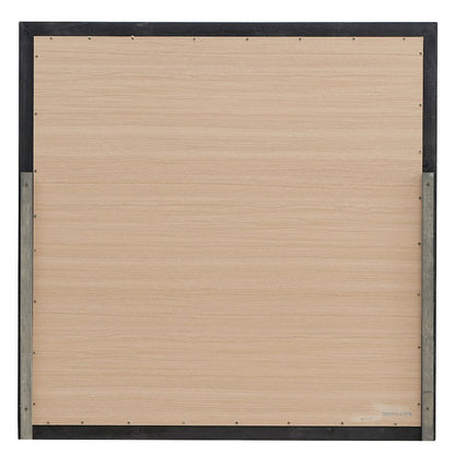 Glory Furniture Lorana Mirror in Metalic Black Color