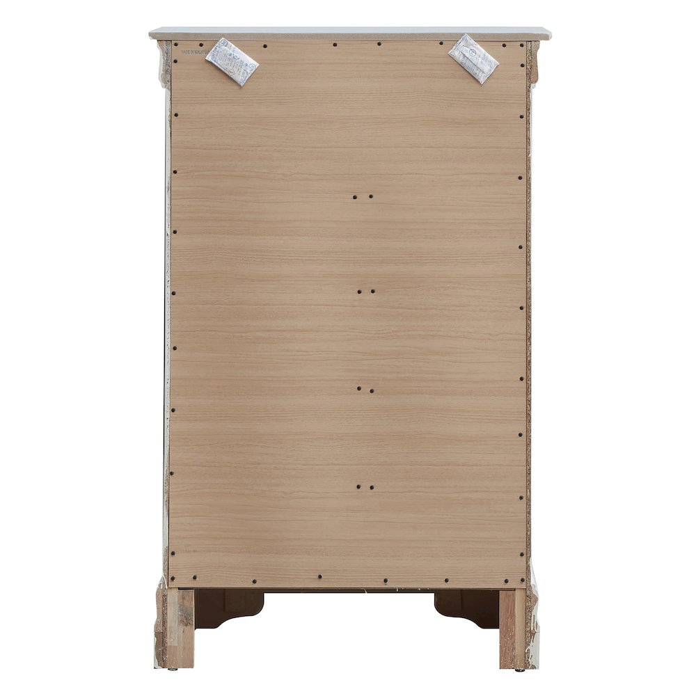 Glory Furniture Lorana Chest in White Color