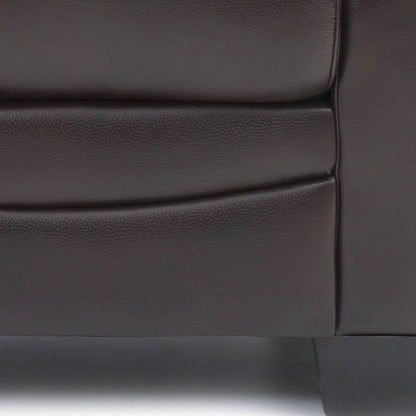 Glory Furniture Marta Accent Chair in Dark Brown Color