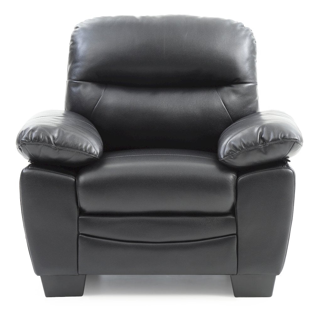 Glory Furniture Marta Accent Chair in Black Color
