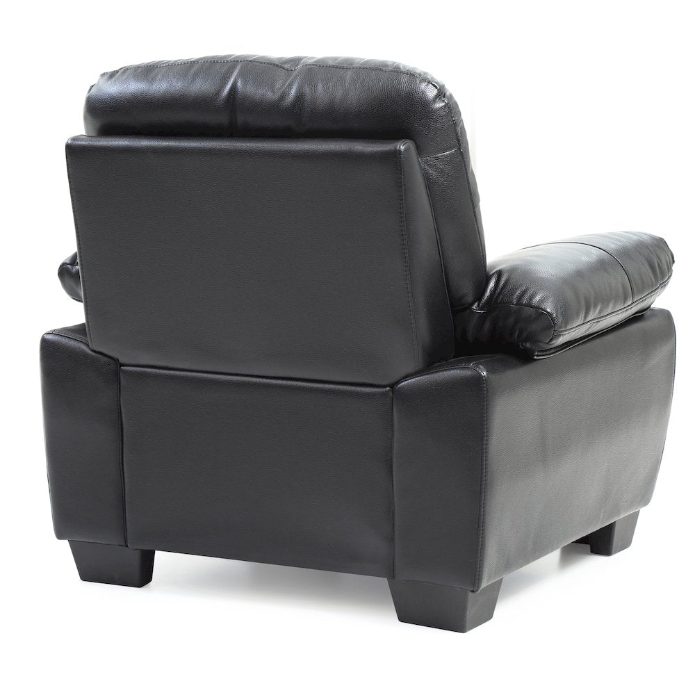 Glory Furniture Marta Accent Chair in Black Color