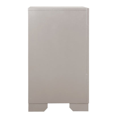 Glory Furniture Alana Nightstand in Champagne Color