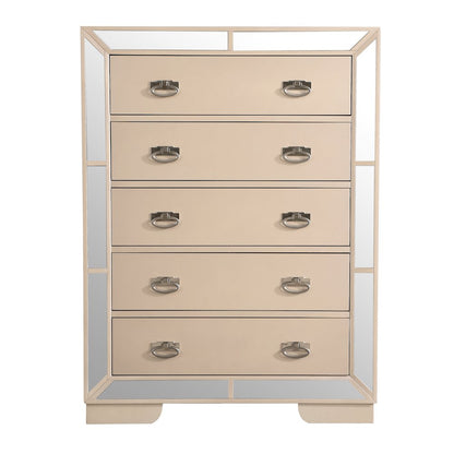 Glory Furniture Hollywood Hills Chest in Pearl Color