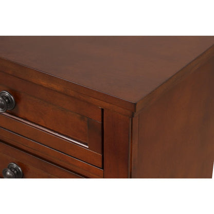 Glory Furniture Meade Dresser in Cherry Color
